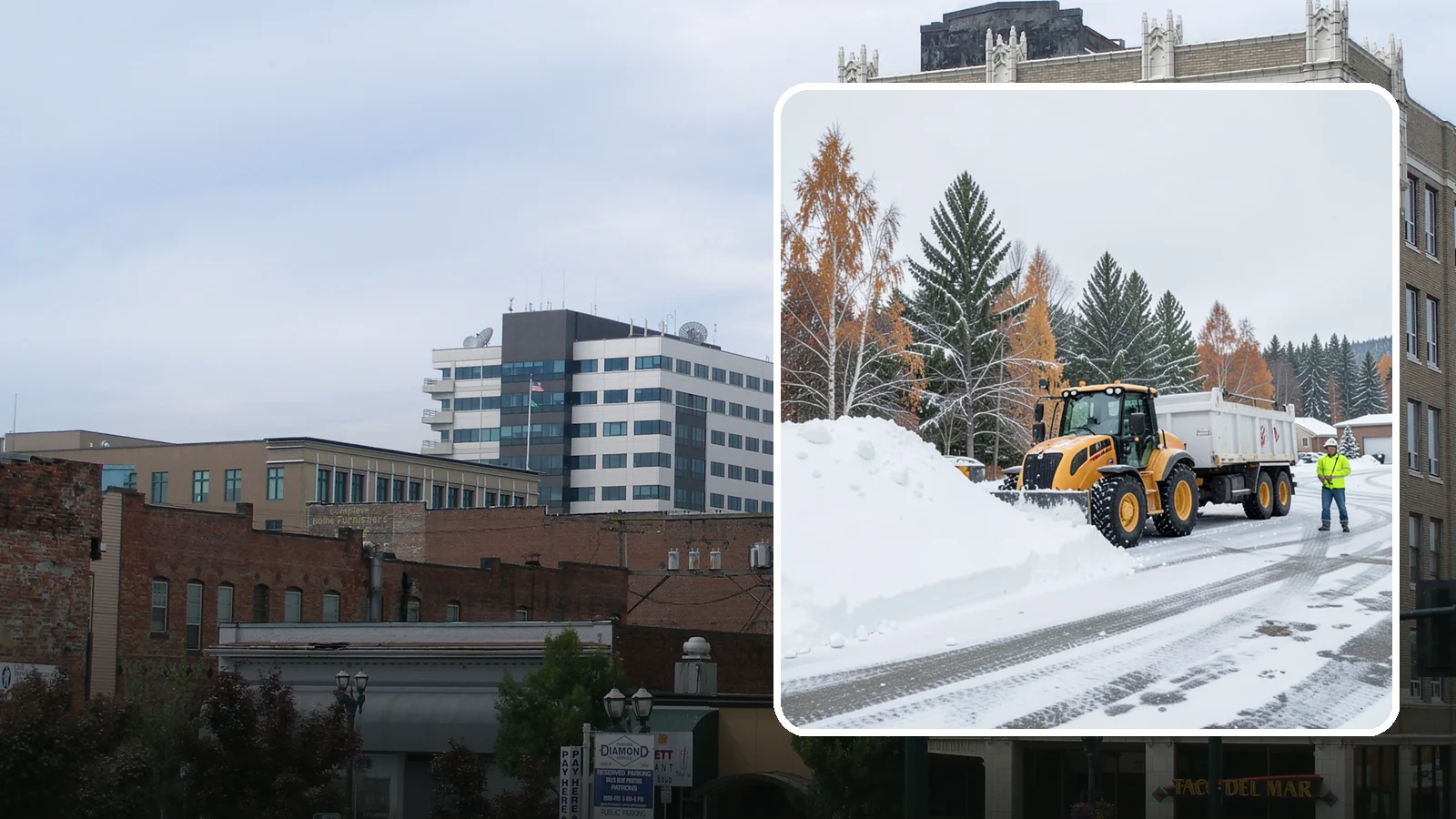 Off-Site Snow Hauling in Everett, Snohomish County, WA - We transport snow completely off your property to an approved disposal location.