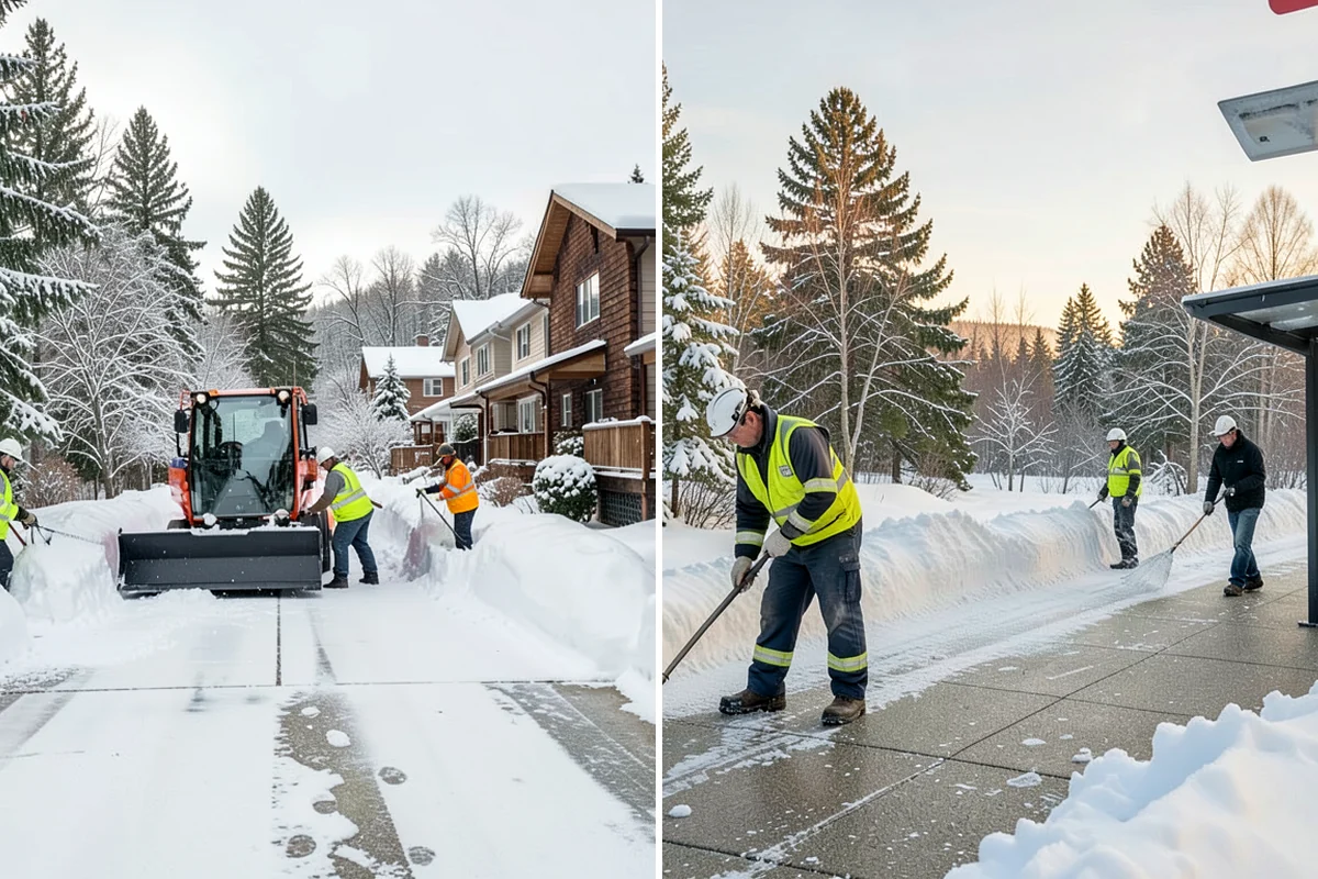 Off-Site Snow Hauling in Fircrest, Pierce County, WA - Estimate volume and required truckloads
