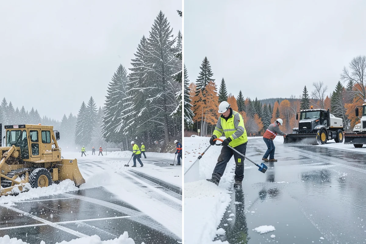 Off-Site Snow Hauling in Gold Bar, Snohomish County, WA - Estimate volume and required truckloads