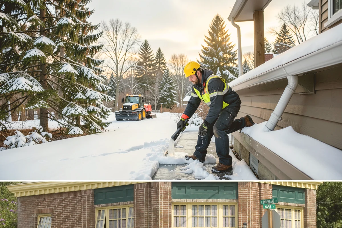 Off-Site Snow Hauling in Hamilton, Skagit County, WA - Off-site snow hauling is called for after heavy or repeated storms leave a constrained property with no place to put more snow.
