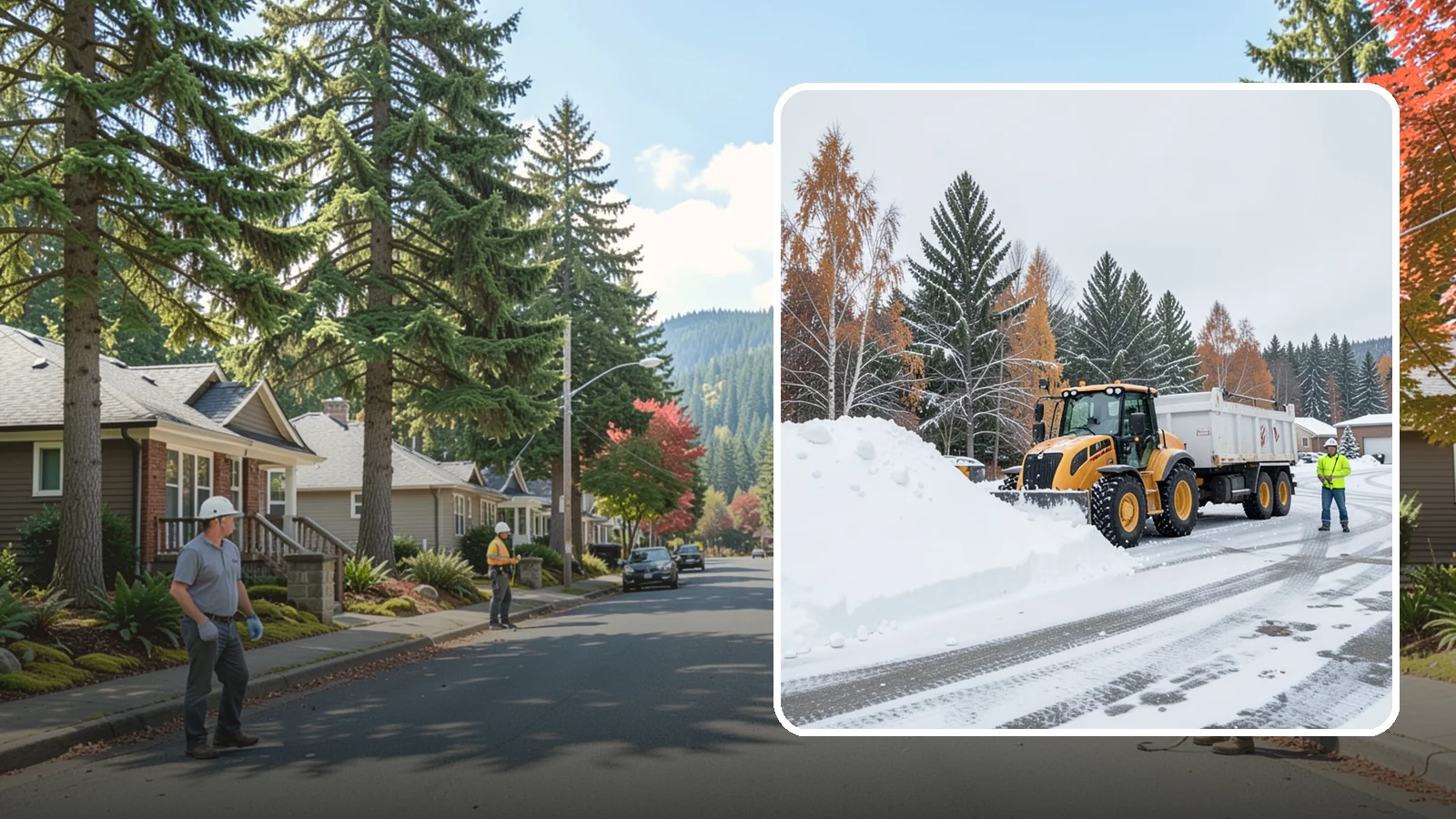Off-Site Snow Hauling in Hunts Point, King County, WA - We transport snow completely off your property to an approved disposal location.