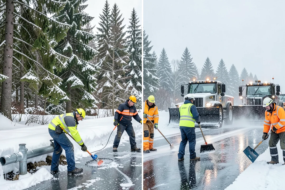 Off-Site Snow Hauling in Hunts Point, King County, WA - Estimate volume and required truckloads
