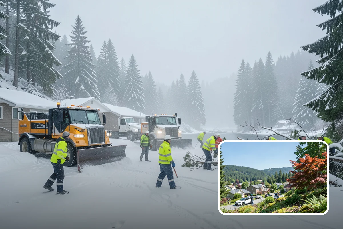 Off-Site Snow Hauling in Index, Snohomish County, WA - Removes snow entirely from space-constrained sites