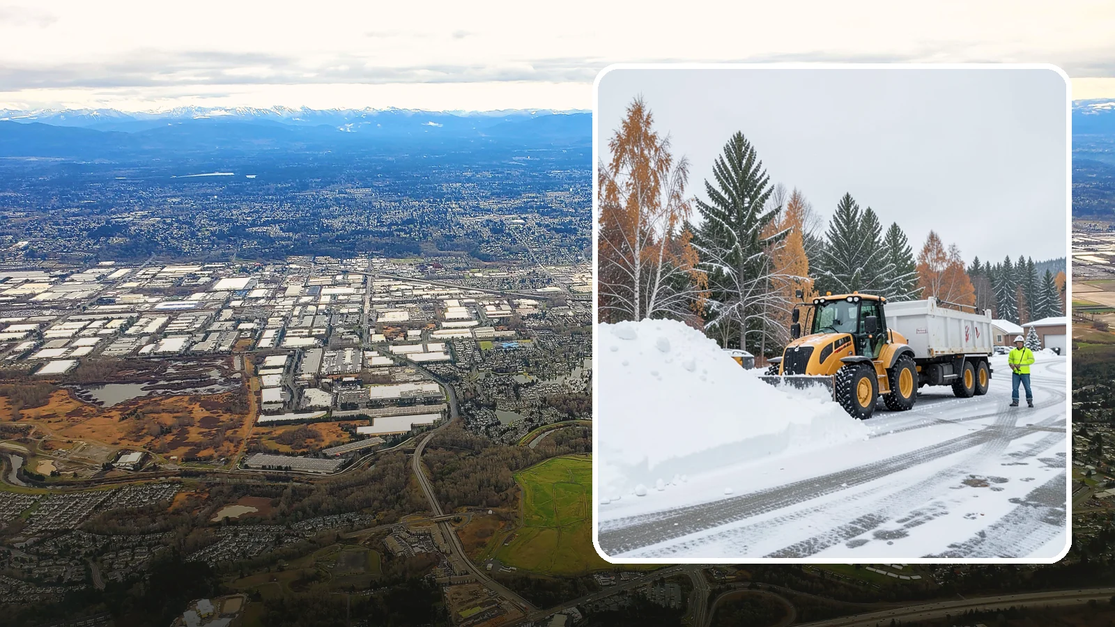 Off-Site Snow Hauling in Kent, King County, WA - We transport snow completely off your property to an approved disposal location.