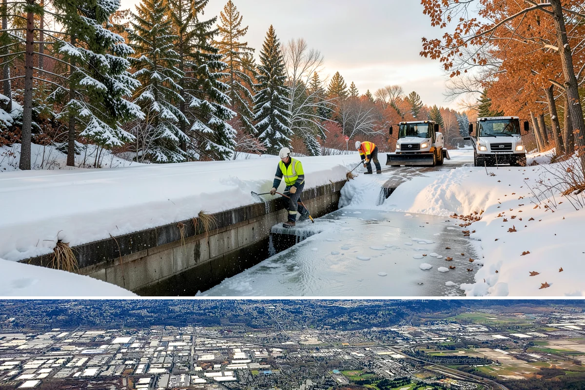 Off-Site Snow Hauling in Kent, King County, WA - Off-site snow hauling is called for after heavy or repeated storms leave a constrained property with no place to put more snow.