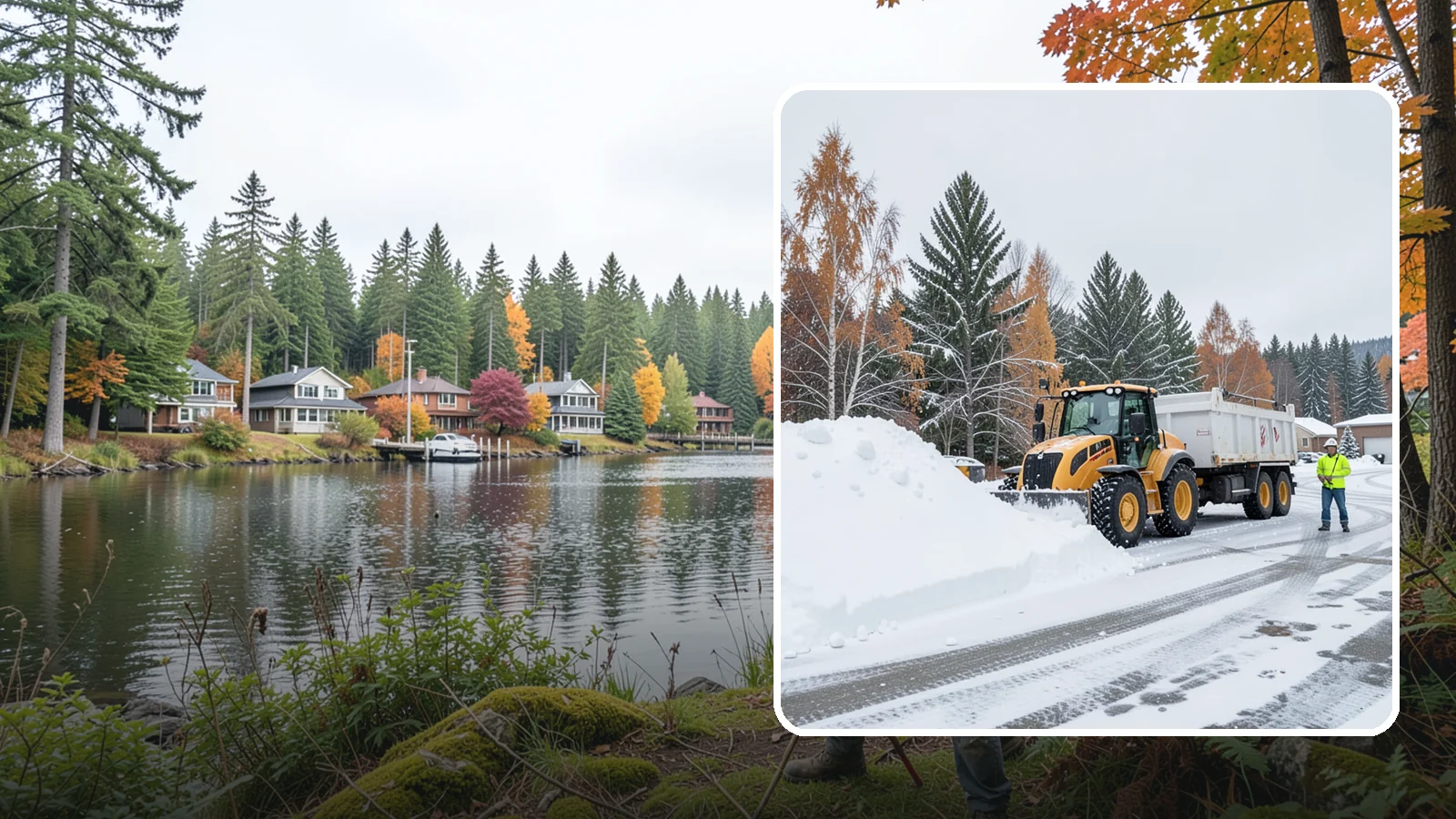 Off-Site Snow Hauling in La Conner, Skagit County, WA - We transport snow completely off your property to an approved disposal location.