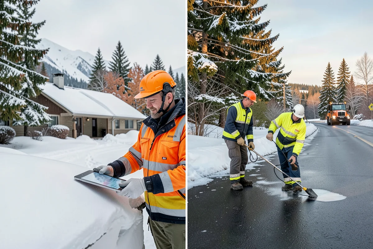 Off-Site Snow Hauling in Lakewood, Pierce County, WA - Estimate volume and required truckloads