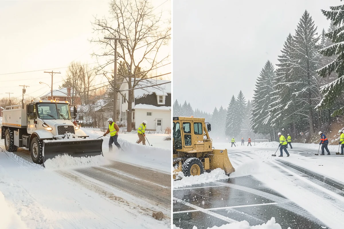 Off-Site Snow Hauling in Langley, Island County, WA - Estimate volume and required truckloads