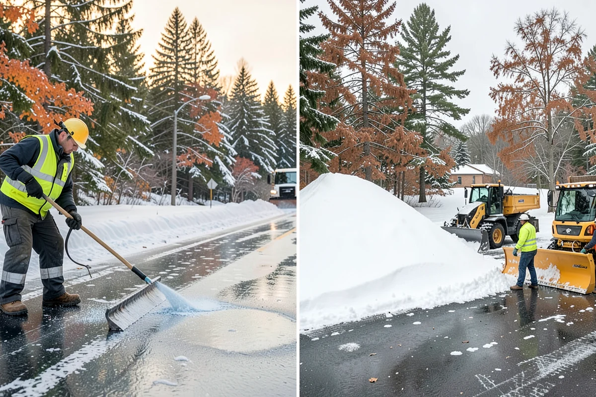 Off-Site Snow Hauling in Maple Valley, King County, WA - Estimate volume and required truckloads