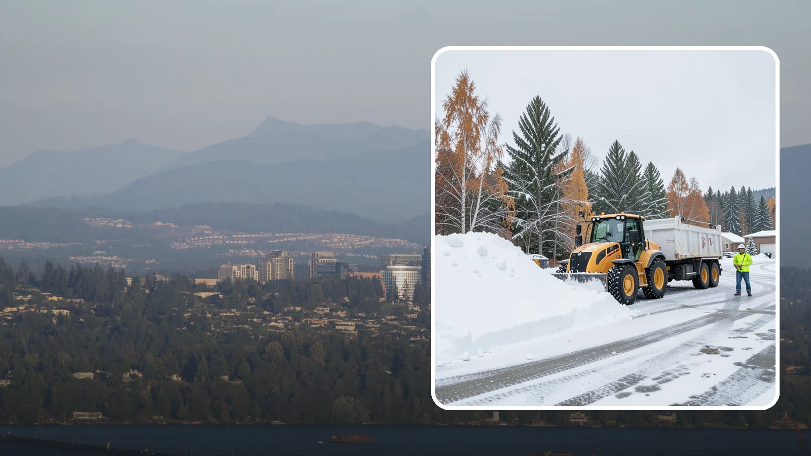Off-Site Snow Hauling in Medina, King County, WA - We transport snow completely off your property to an approved disposal location.