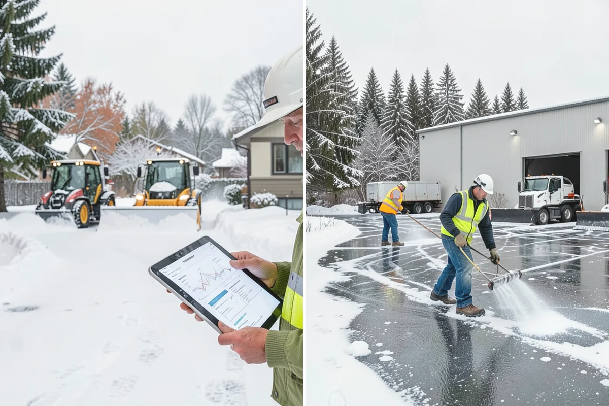 Off-Site Snow Hauling in Mercer Island, King County, WA - Estimate volume and required truckloads