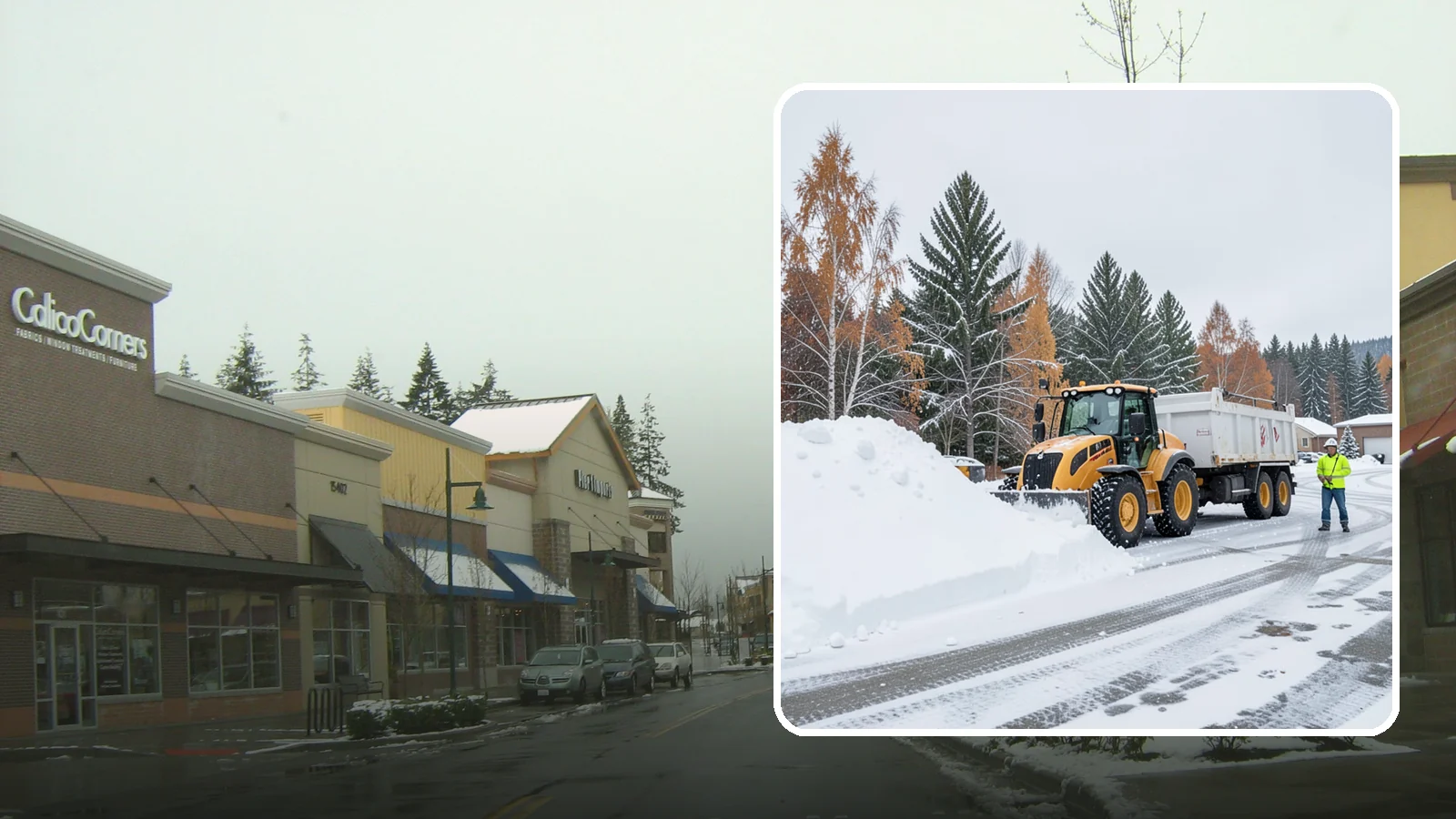 Off-Site Snow Hauling in Mill Creek, Snohomish County, WA - We transport snow completely off your property to an approved disposal location.