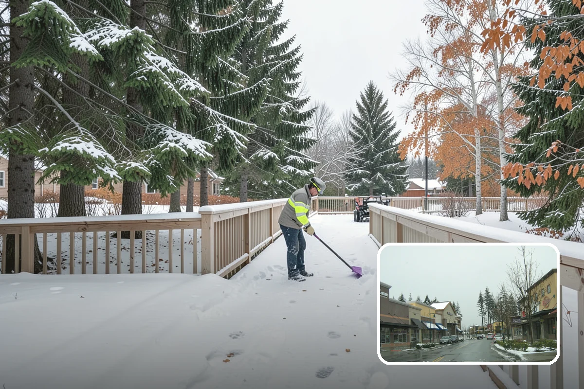 Off-Site Snow Hauling in Mill Creek, Snohomish County, WA - Removes snow entirely from space-constrained sites