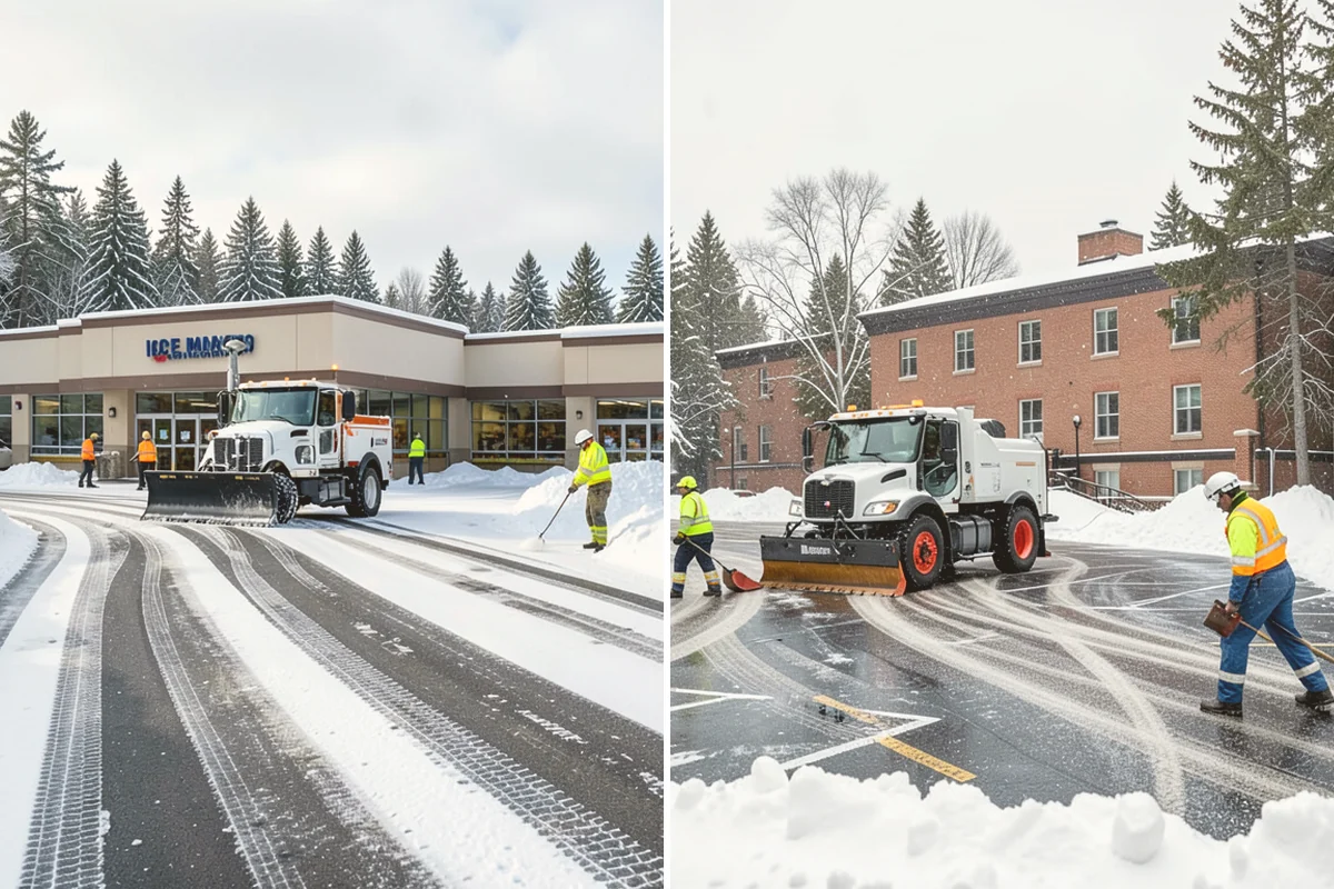 Off-Site Snow Hauling in Milton, King County, WA - Estimate volume and required truckloads