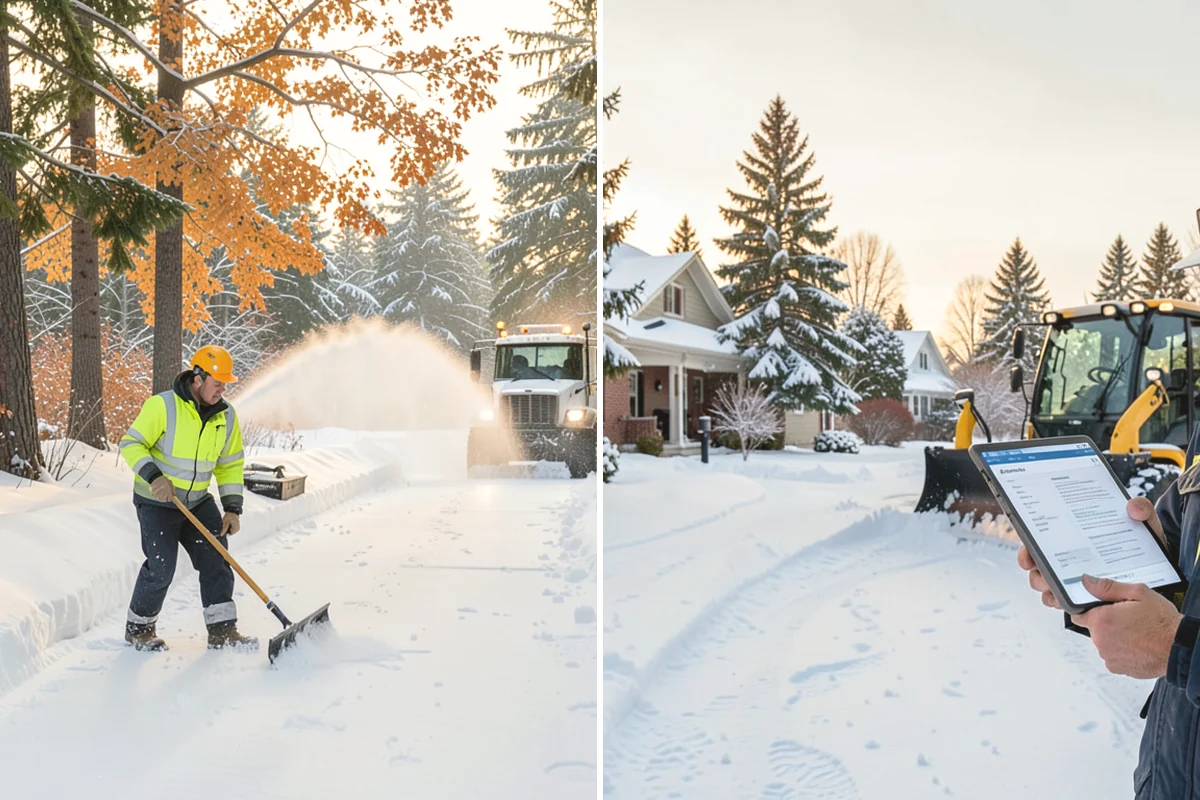 Off-Site Snow Hauling in Monroe, Snohomish County, WA - Estimate volume and required truckloads