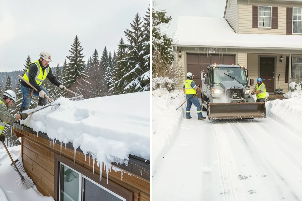 Off-Site Snow Hauling in Newcastle, King County, WA - Estimate volume and required truckloads