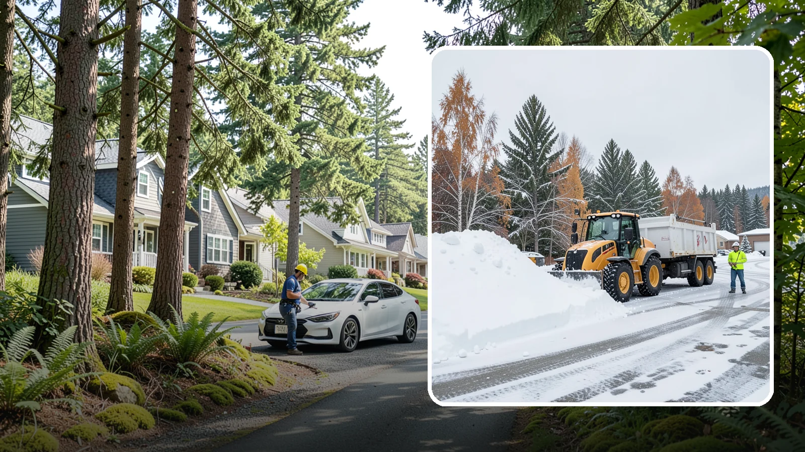 Off-Site Snow Hauling in Normandy Park, King County, WA - We transport snow completely off your property to an approved disposal location.
