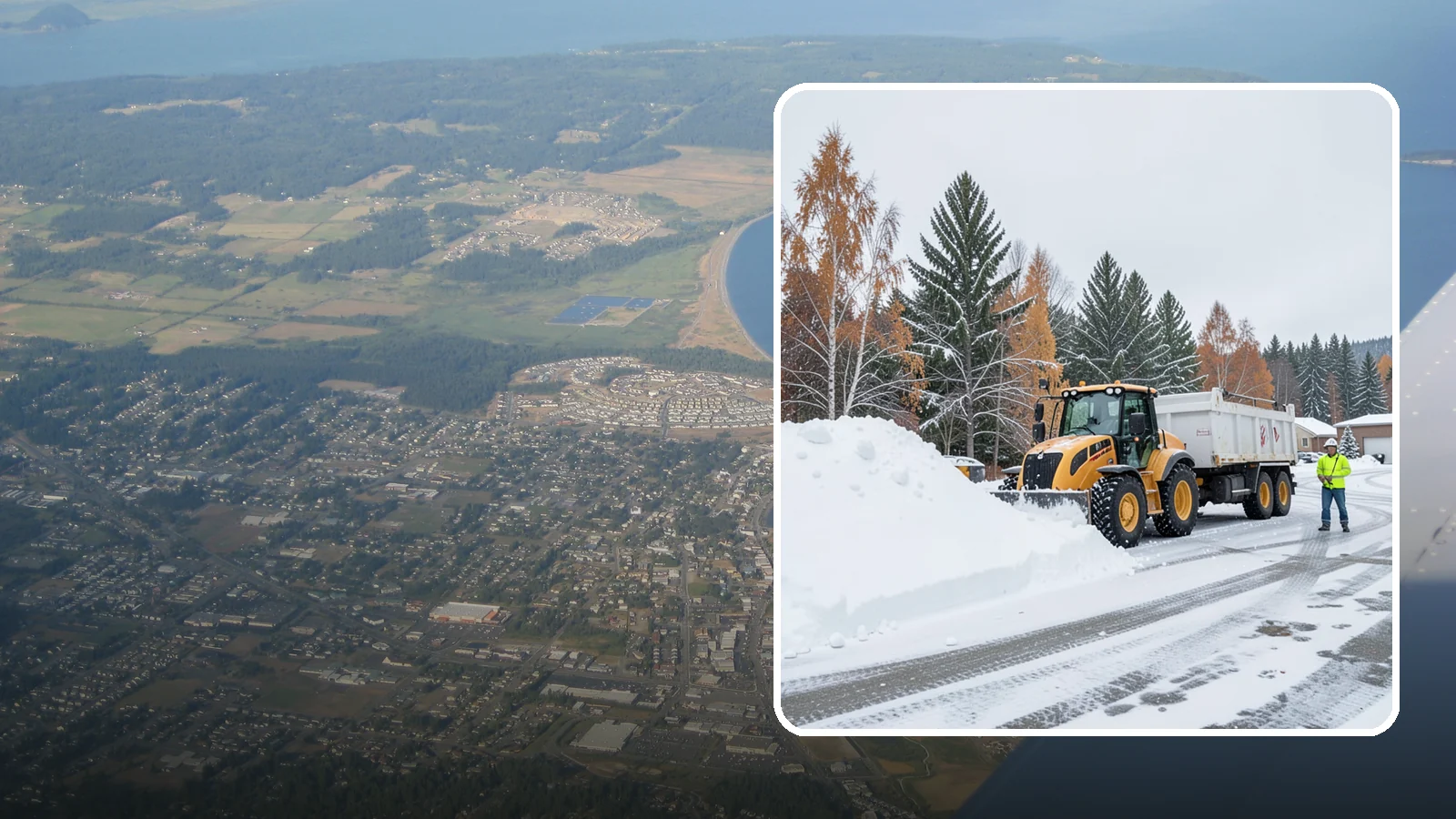 Off-Site Snow Hauling in Oak Harbor, Island County, WA - We transport snow completely off your property to an approved disposal location.