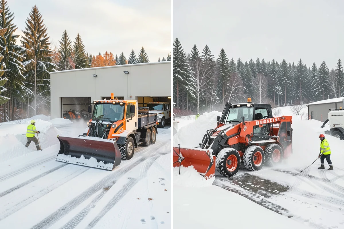 Off-Site Snow Hauling in Oak Harbor, Island County, WA - Estimate volume and required truckloads