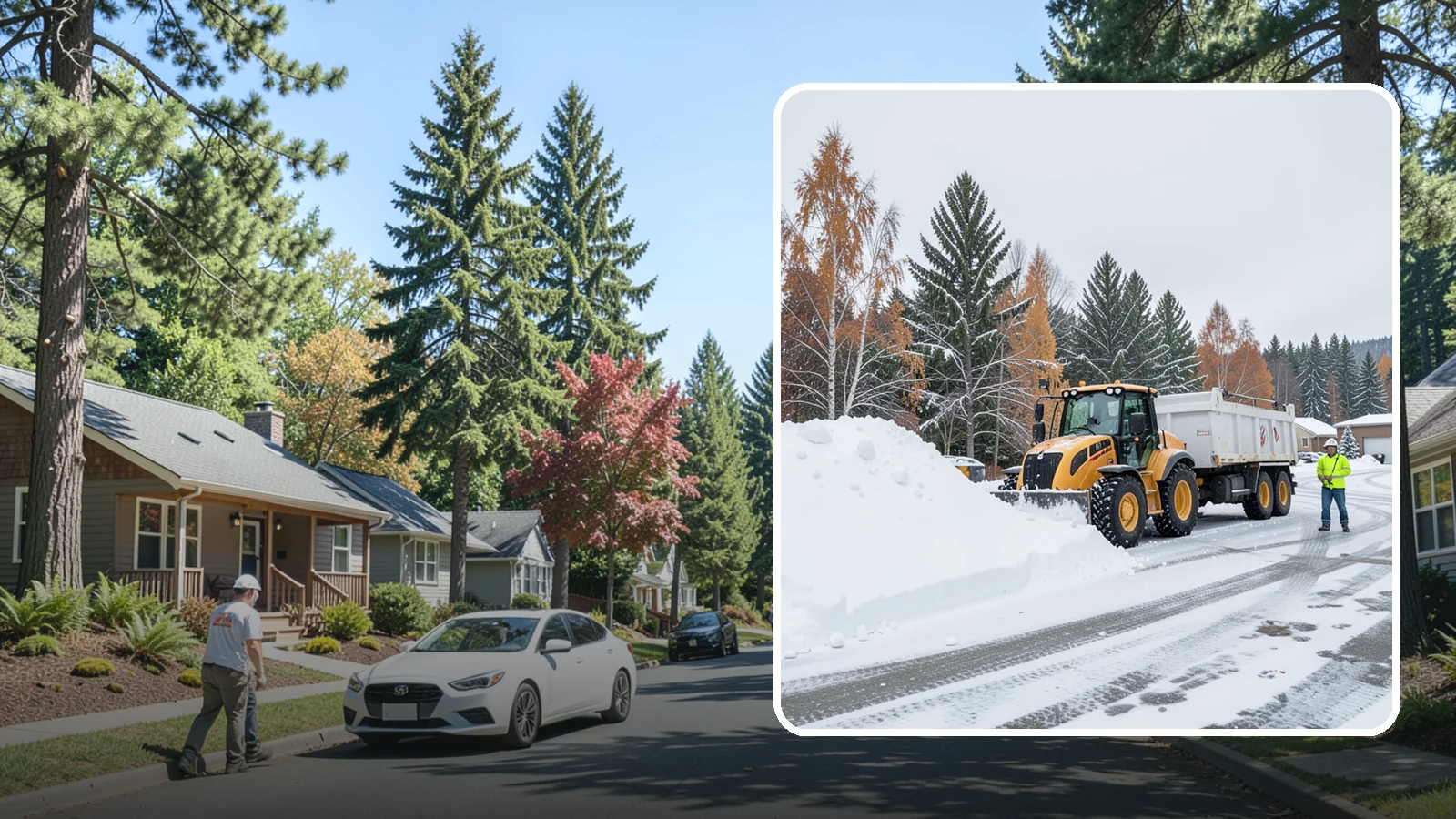 Off-Site Snow Hauling in Orting, Pierce County, WA - We transport snow completely off your property to an approved disposal location.