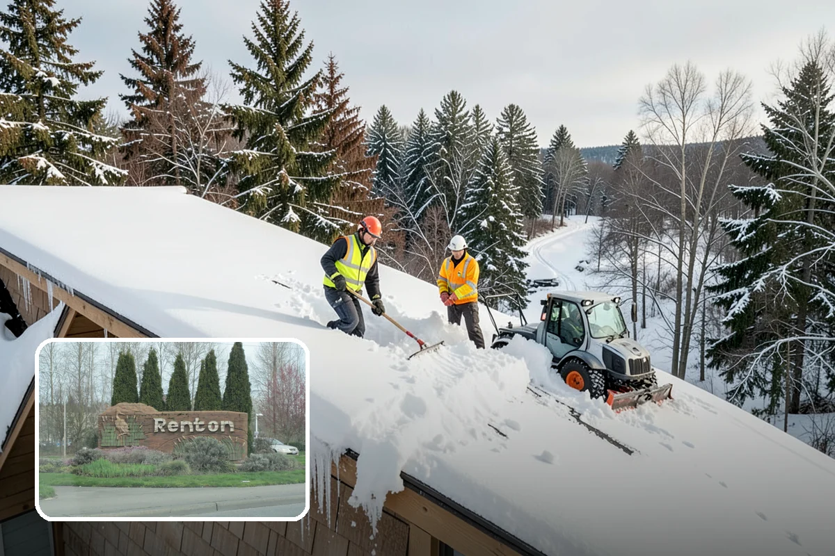 Off-Site Snow Hauling in Renton, King County, WA - Removes snow entirely from space-constrained sites