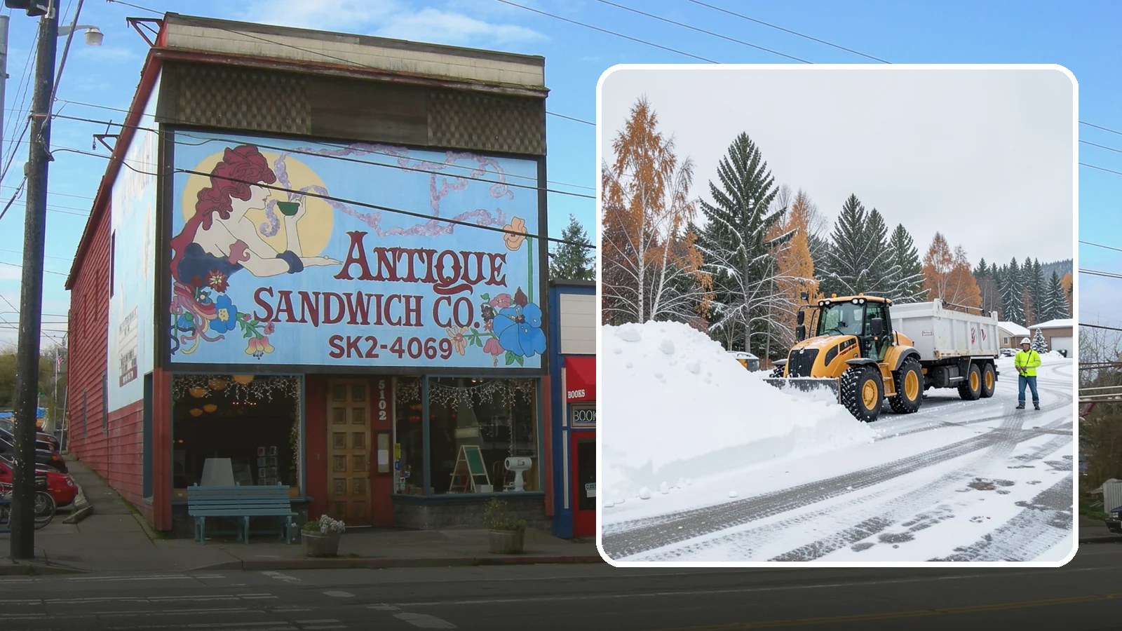 Off-Site Snow Hauling in Ruston, Pierce County, WA - We transport snow completely off your property to an approved disposal location.