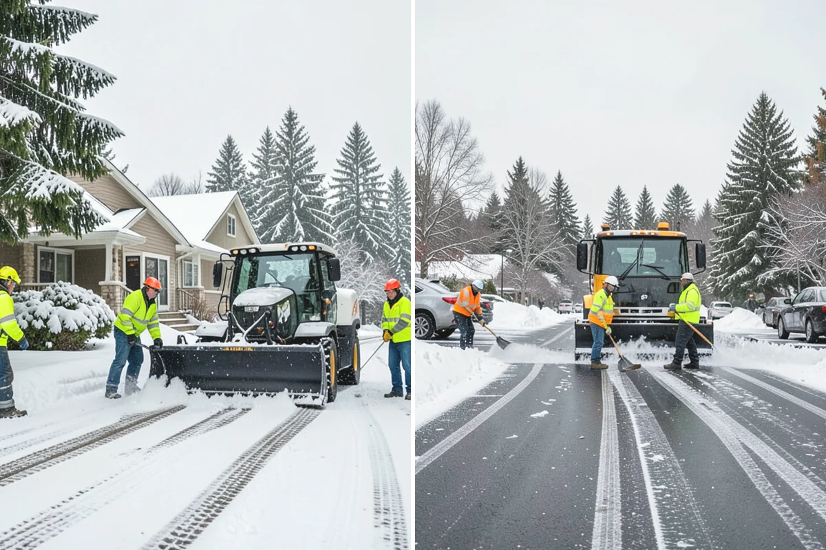 Off-Site Snow Hauling in Ruston, Pierce County, WA - Estimate volume and required truckloads