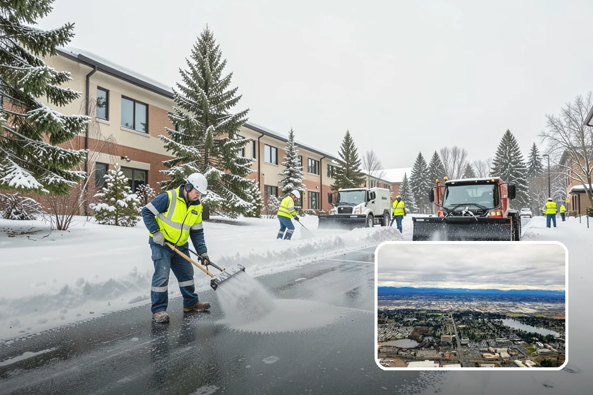 Off-Site Snow Hauling in SeaTac, King County, WA - Removes snow entirely from space-constrained sites