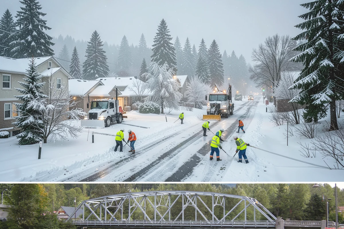 Off-Site Snow Hauling in Skykomish, King County, WA - Off-site snow hauling is called for after heavy or repeated storms leave a constrained property with no place to put more snow.