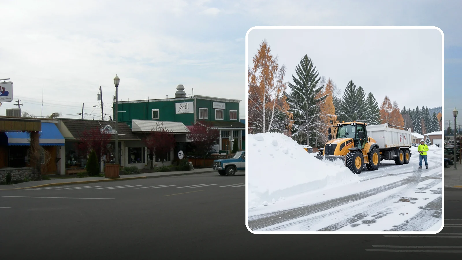 Off-Site Snow Hauling in Stanwood, Snohomish County, WA - We transport snow completely off your property to an approved disposal location.