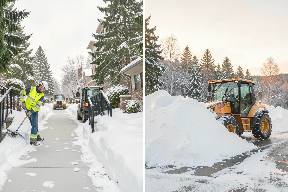 Off-Site Snow Hauling in Stanwood, Snohomish County, WA - Estimate volume and required truckloads