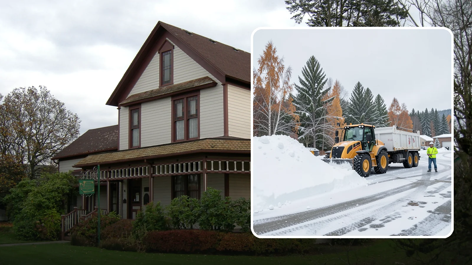 Off-Site Snow Hauling in Sumner, Pierce County, WA - We transport snow completely off your property to an approved disposal location.