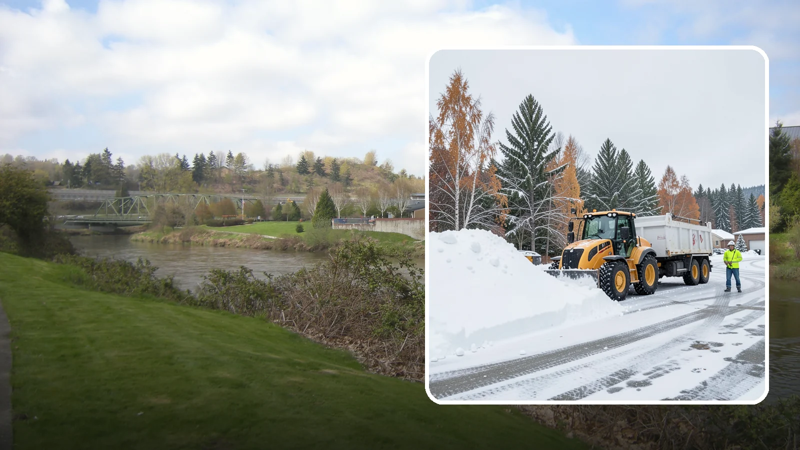 Off-Site Snow Hauling in Tukwila, King County, WA - We transport snow completely off your property to an approved disposal location.