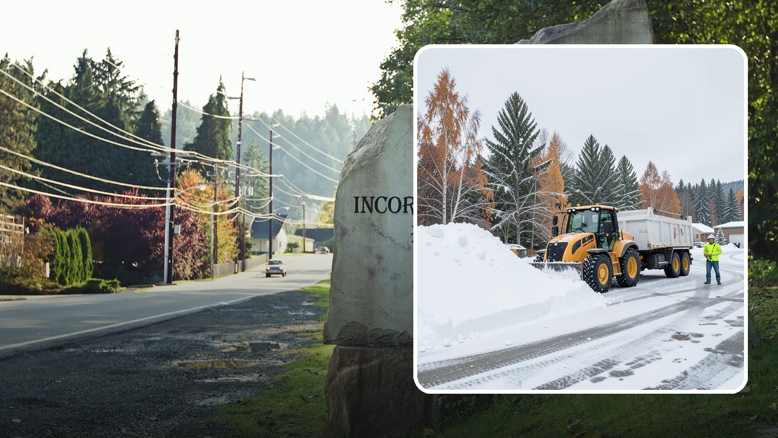 Off-Site Snow Hauling in Wilkeson, Pierce County, WA - We transport snow completely off your property to an approved disposal location.