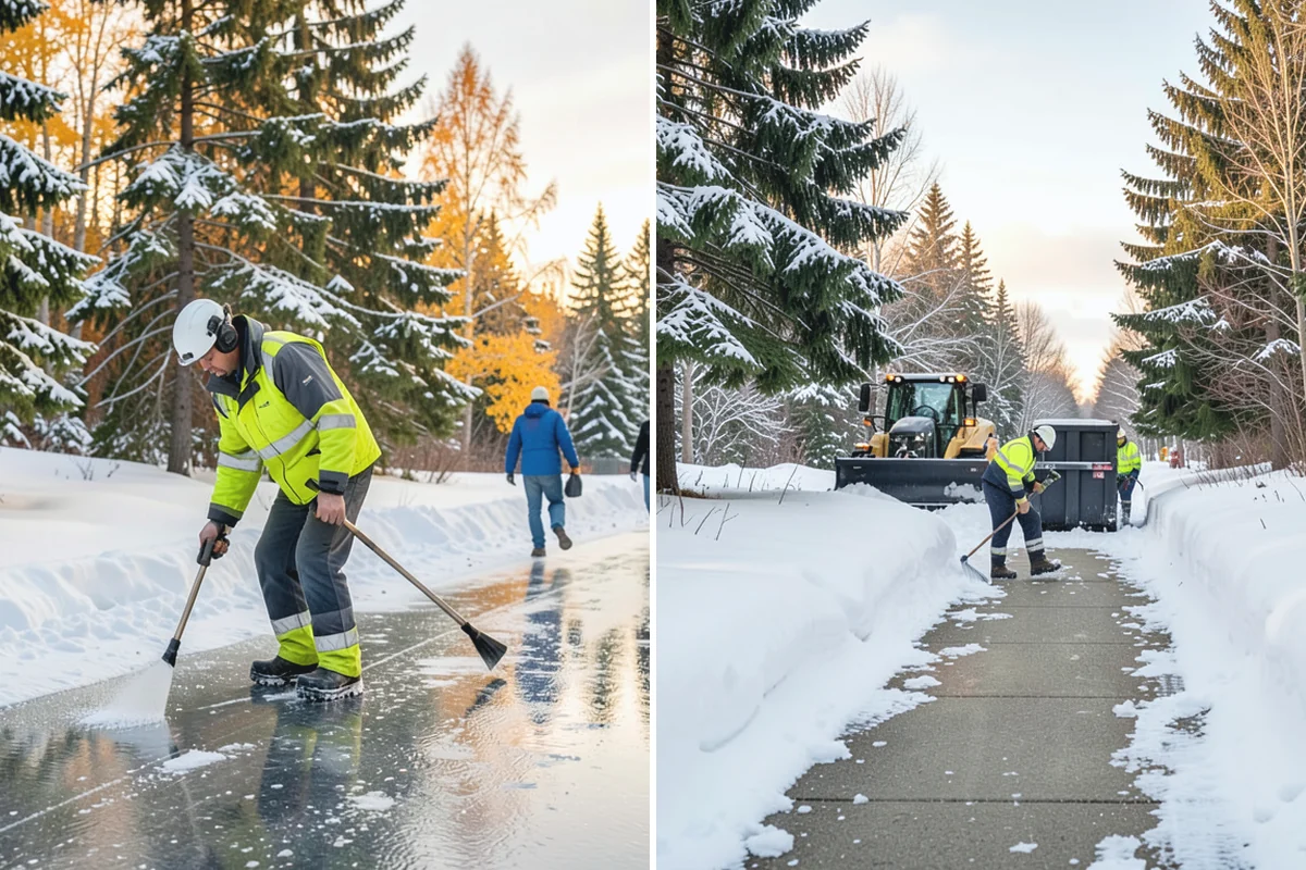 Off-Site Snow Hauling in Wilkeson, Pierce County, WA - Estimate volume and required truckloads