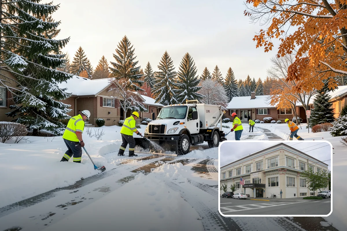 Office Building Deicing in Anacortes, Skagit County, WA - Ensures a safe, professional entrance for staff and clients