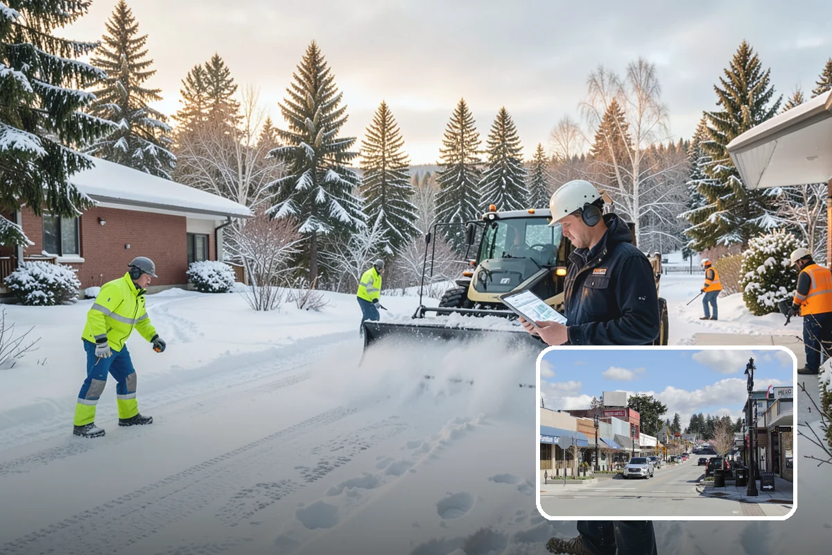 Office Building Deicing in Bothell, King County, WA - Ensures a safe, professional entrance for staff and clients