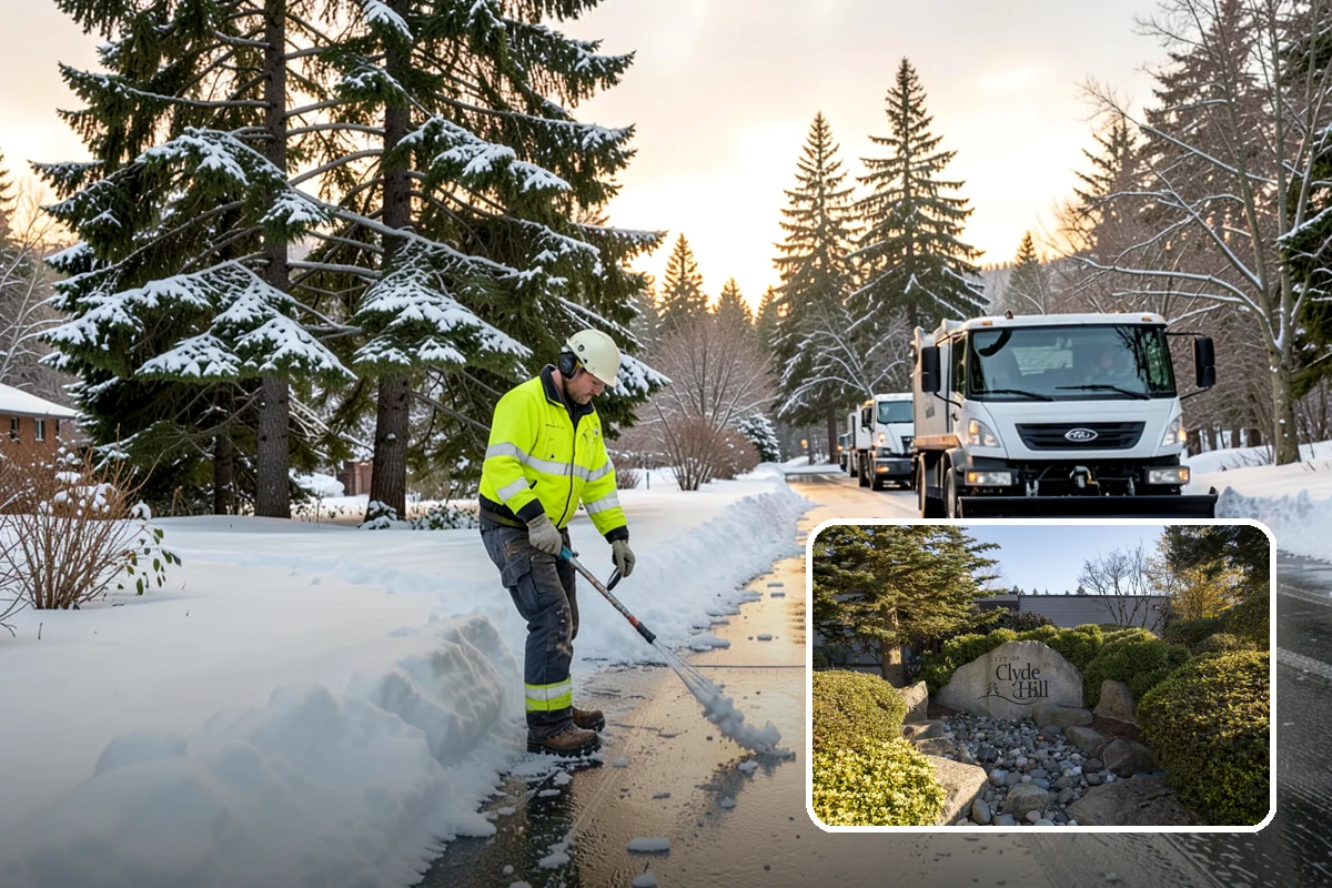 Office Building Deicing in Clyde Hill, King County, WA - Ensures a safe, professional entrance for staff and clients