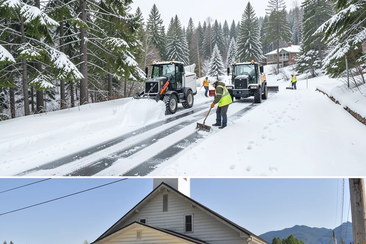 Office Building Deicing in Concrete, Skagit County, WA - Service is active from late fall through early spring, with the greatest demand during weekday freezing-rain events that threaten...