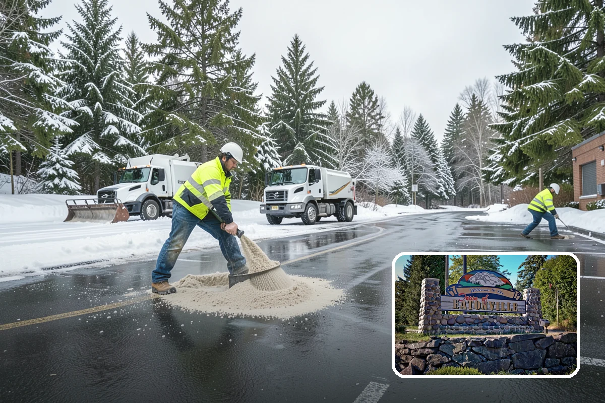 Office Building Deicing in Eatonville, Pierce County, WA - Ensures a safe, professional entrance for staff and clients