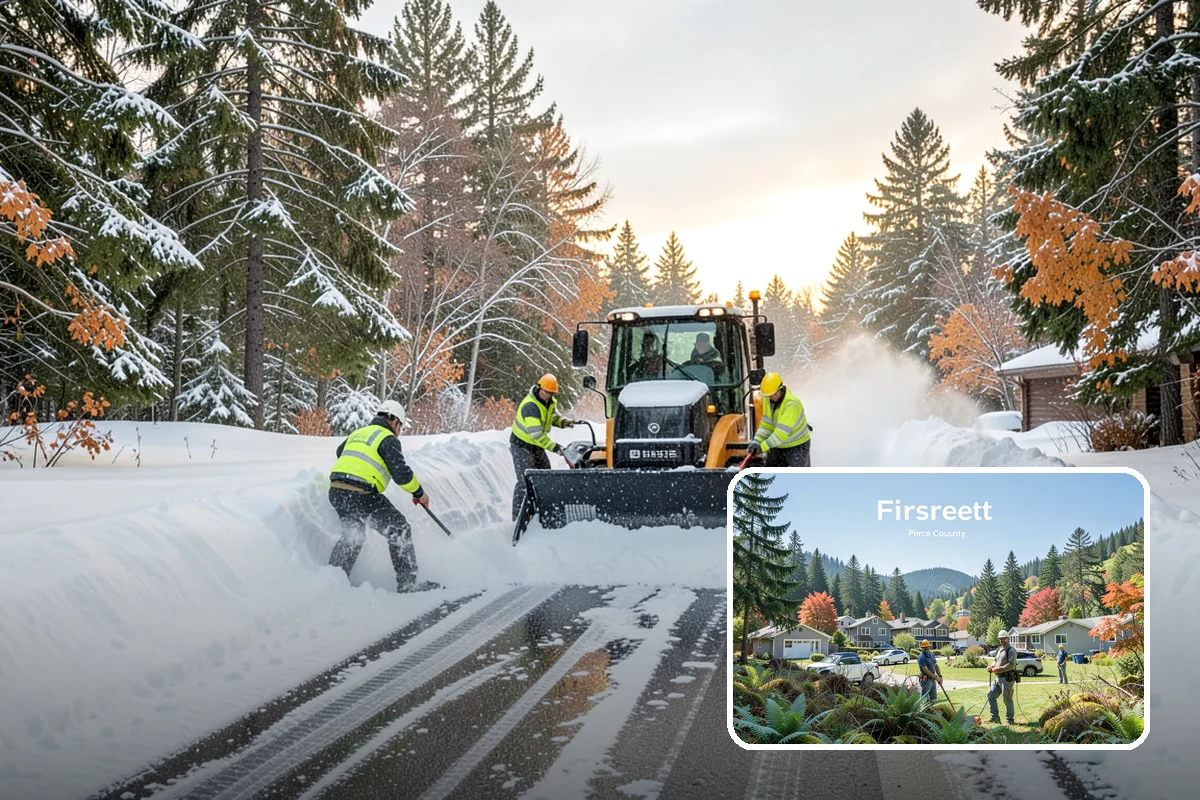 Office Building Deicing in Fircrest, Pierce County, WA - Ensures a safe, professional entrance for staff and clients