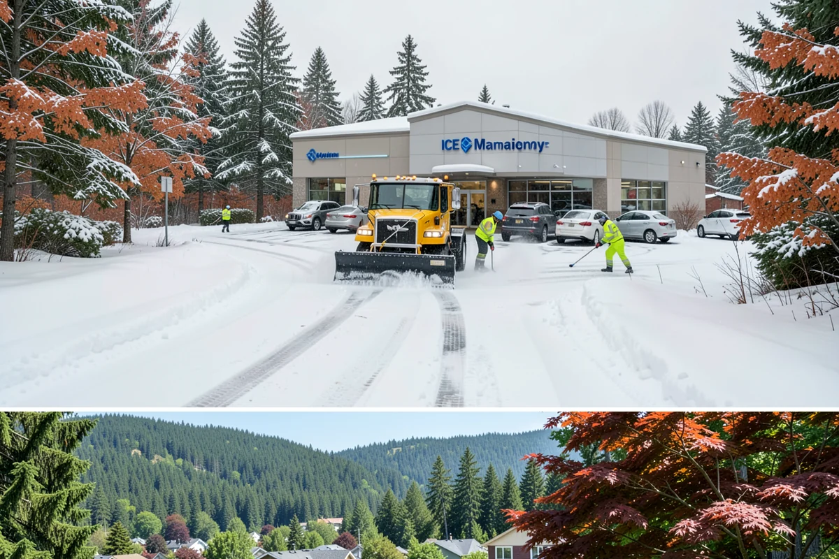 Office Building Deicing in Index, Snohomish County, WA - Service is active from late fall through early spring, with the greatest demand during weekday freezing-rain events that threaten...