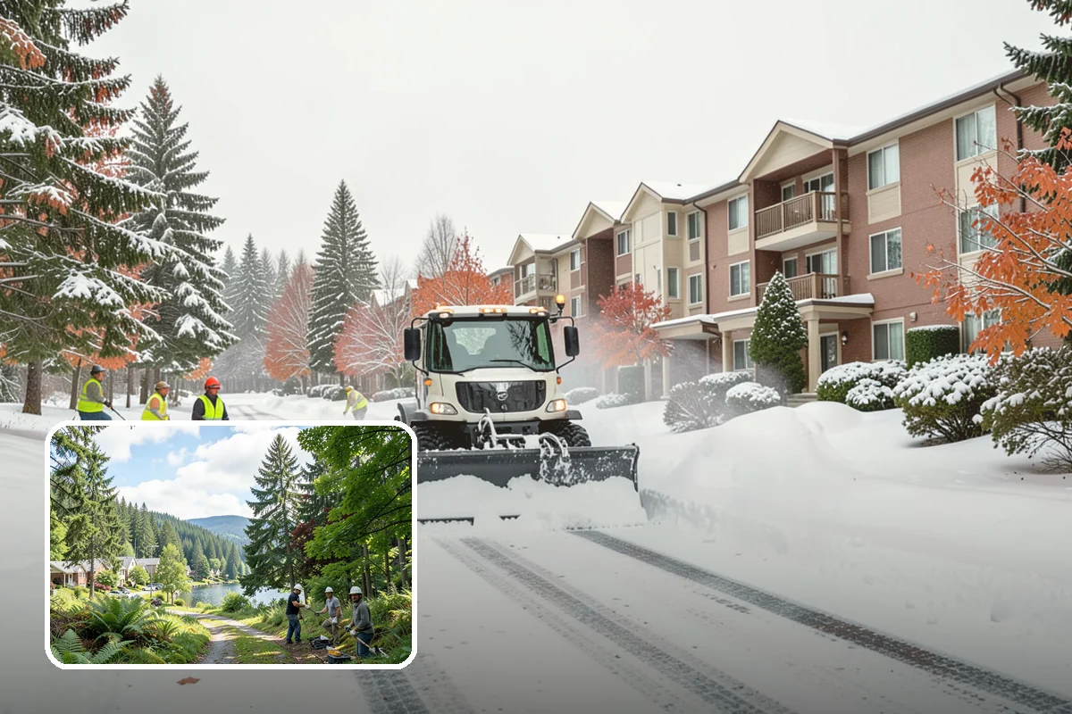 Office Building Deicing in Lake Forest Park, King County, WA - Ensures a safe, professional entrance for staff and clients