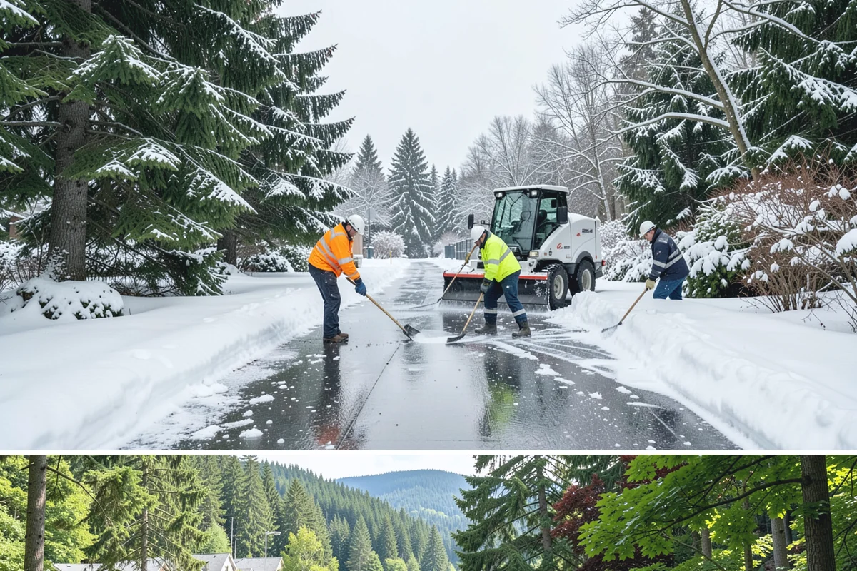 Office Building Deicing in Lake Forest Park, King County, WA - Service is active from late fall through early spring, with the greatest demand during weekday freezing-rain events that threaten...