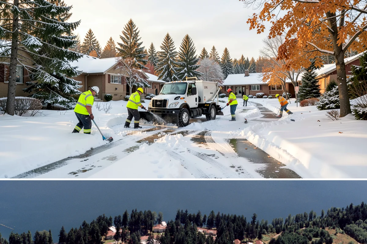 Office Building Deicing in Lakewood, Pierce County, WA - Service is active from late fall through early spring, with the greatest demand during weekday freezing-rain events that threaten...