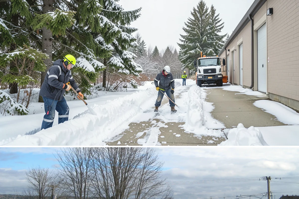 Office Building Deicing in Langley, Island County, WA - Service is active from late fall through early spring, with the greatest demand during weekday freezing-rain events that threaten...