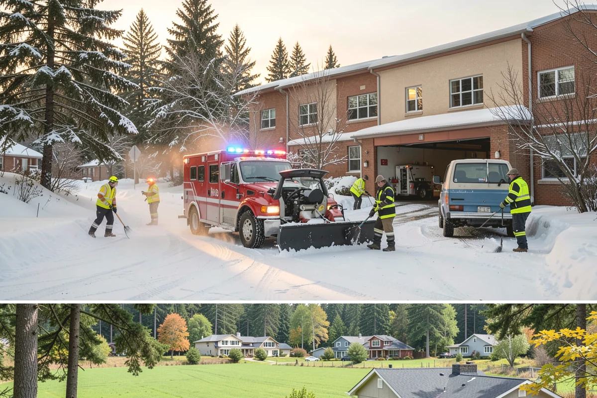 Office Building Deicing in Lyman, Skagit County, WA - Service is active from late fall through early spring, with the greatest demand during weekday freezing-rain events that threaten...