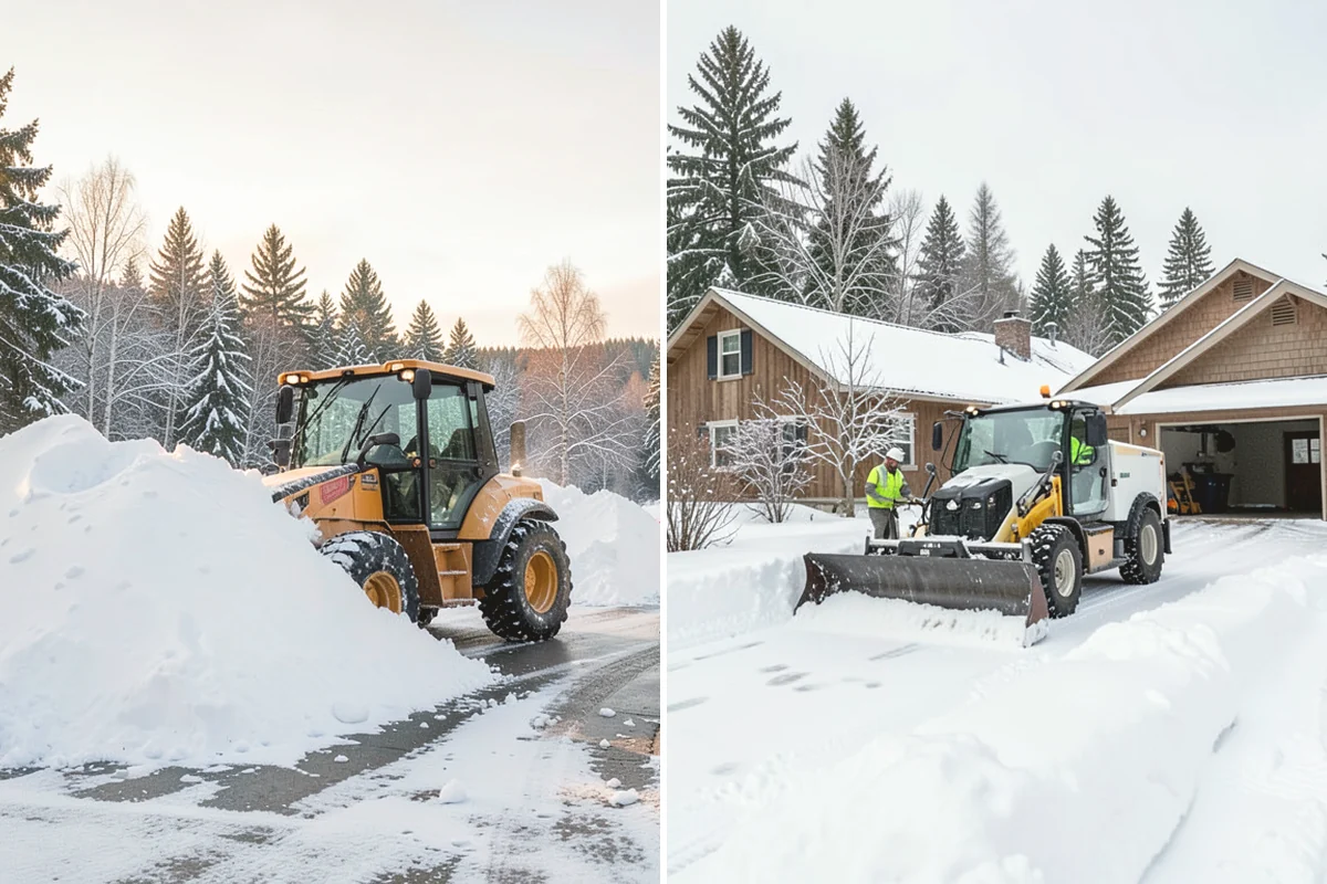 Office Building Deicing in Monroe, Snohomish County, WA - Assess entrances, plaza walks, stairs, and parking with building management