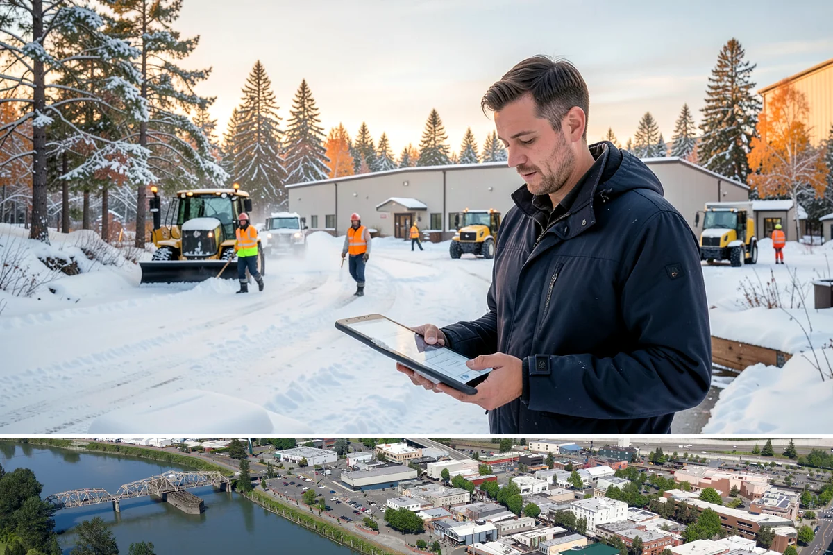 Office Building Deicing in Mount Vernon, Skagit County, WA - Service is active from late fall through early spring, with the greatest demand during weekday freezing-rain events that threaten...