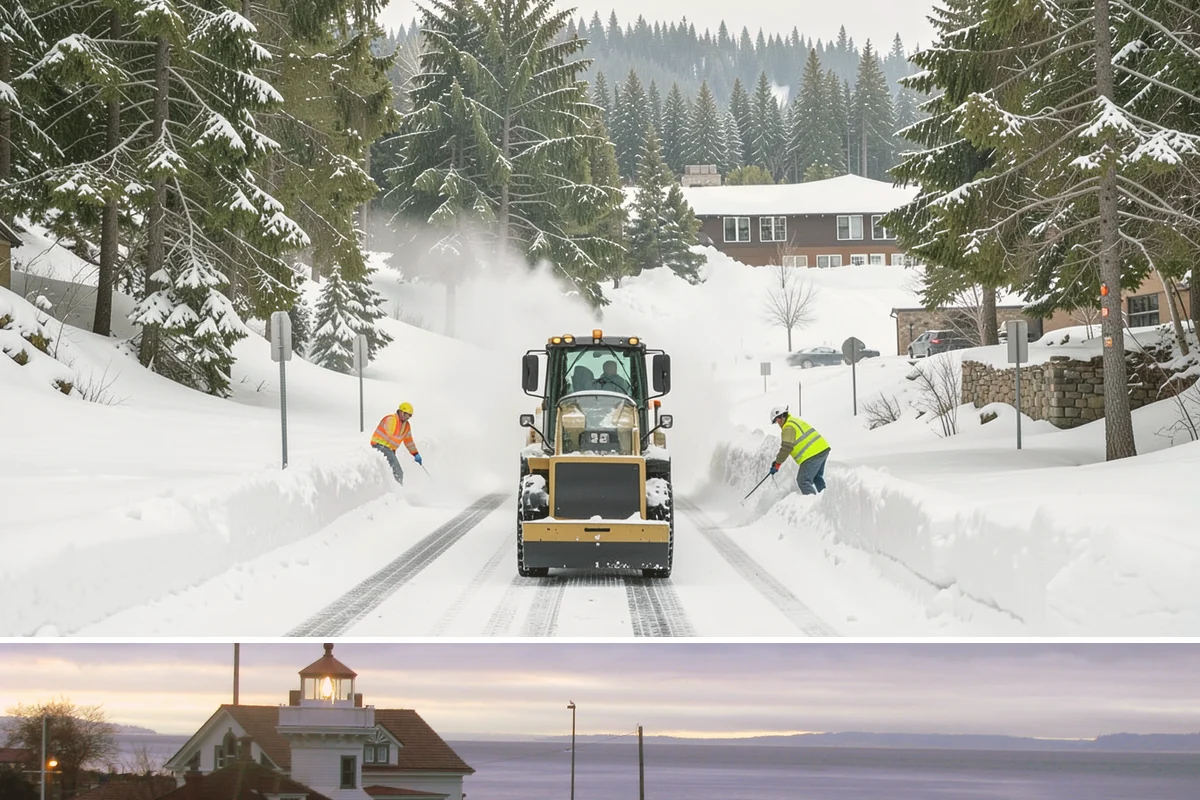 Office Building Deicing in Mukilteo, Snohomish County, WA - Service is active from late fall through early spring, with the greatest demand during weekday freezing-rain events that threaten...